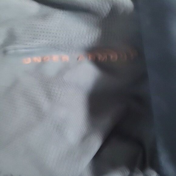 Under Armour Polo Shirt Mens 3XL Blue Camo Jacquard Vented Performance Golf - Picture 9 of 10